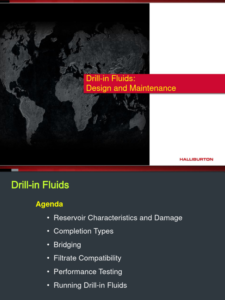 Brine-Based Drill-In Fluid Overview | PDF | Porosity | Petroleum Reservoir