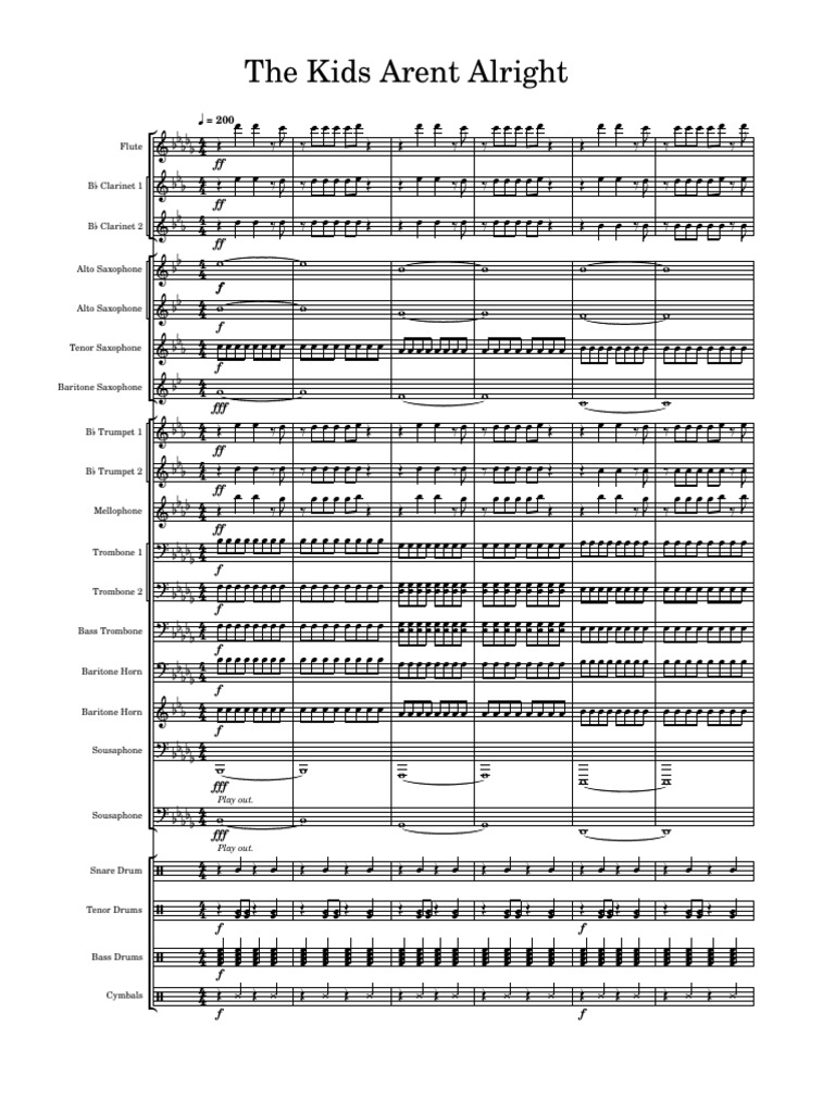 The kids arent alright pdf woodwind instruments aerophones