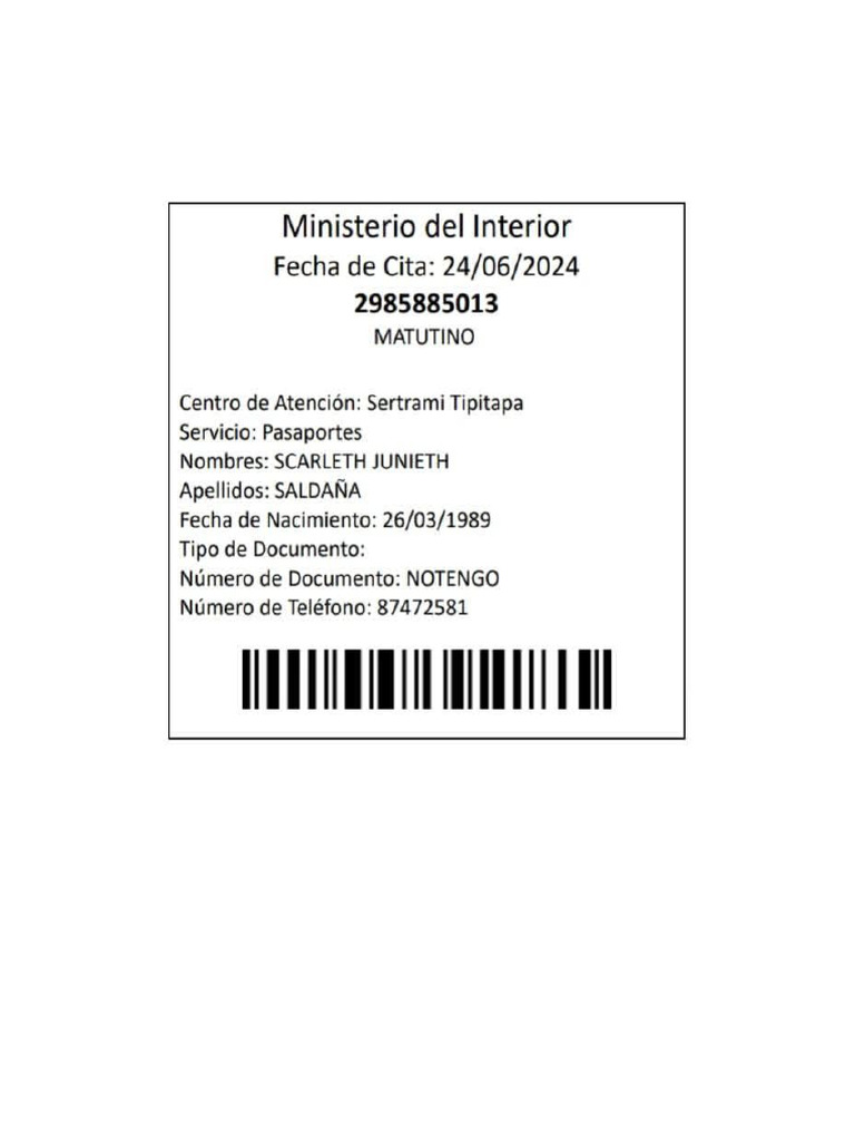 Documento | PDF