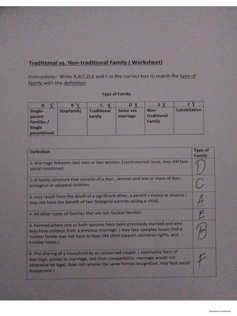 hernandez-cesar-traditional-and-non-traditional-families-worksheet
