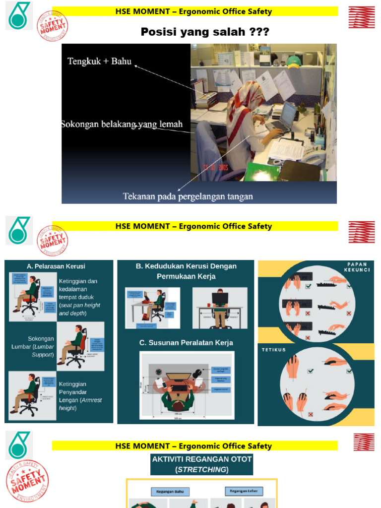 HSE Moment- Ergonomic | PDF