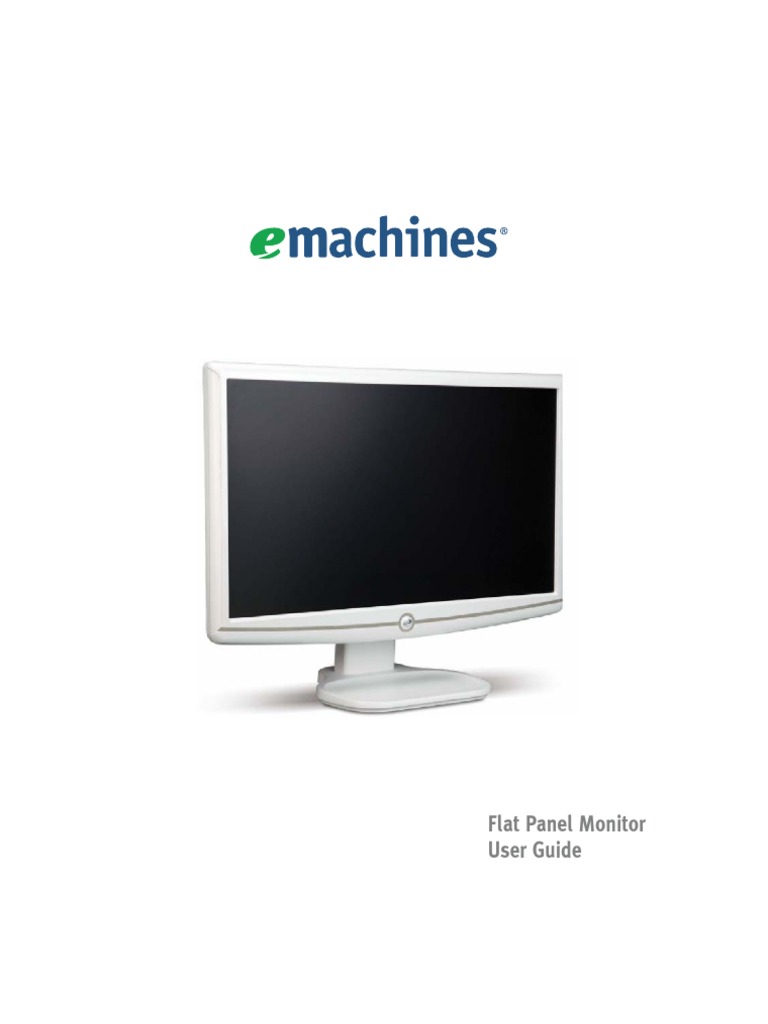 Flat Panel Monitor User Guide | PDF | Computers