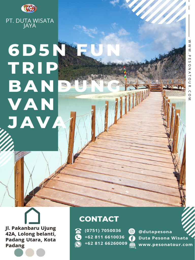 Paket Wisata 6D5N Bandung-Jakarta | PDF