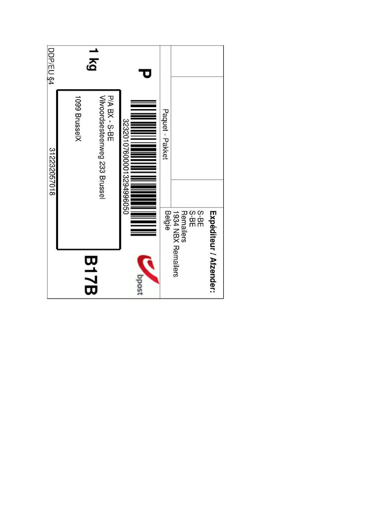 Retourlabel 16-02-24 | PDF