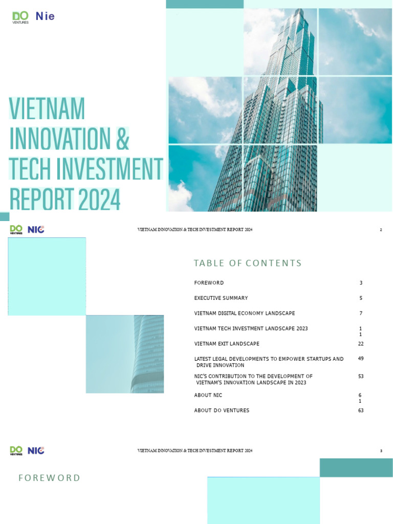 Vietnam Innovation and Tech Investment Report 2024 1714215107 | PDF ...