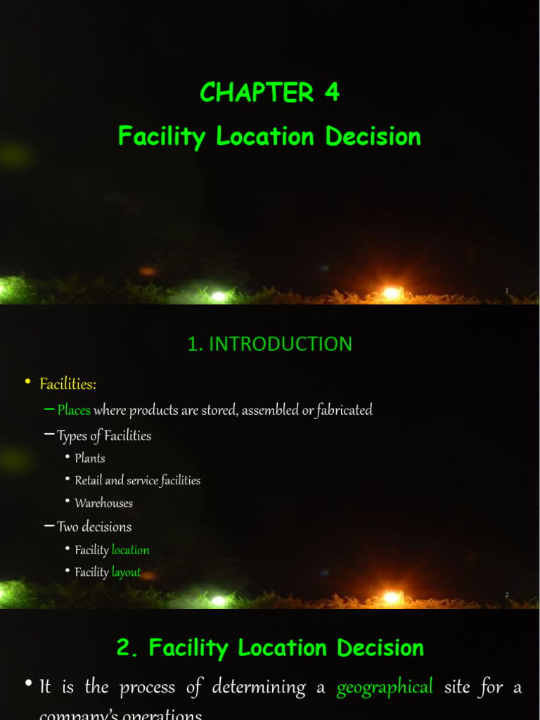 Facility Location Decision Strategies | PDF | Cost Of Living | Demand
