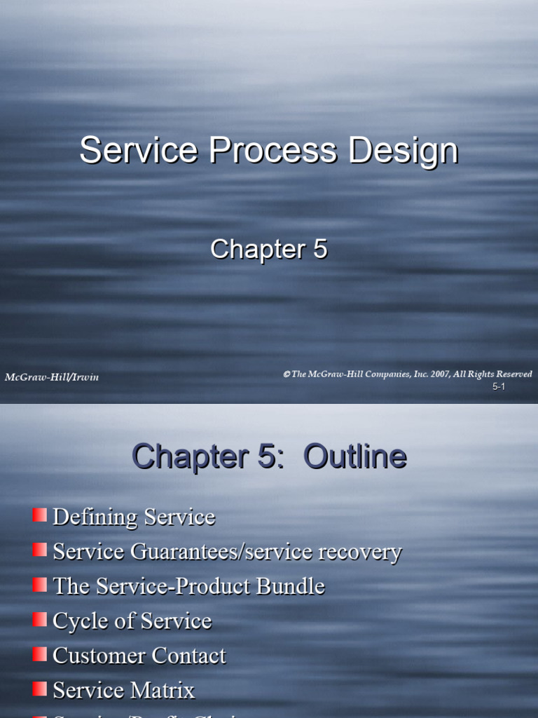 Service Process Design Overview | PDF | Business Process | Marketing