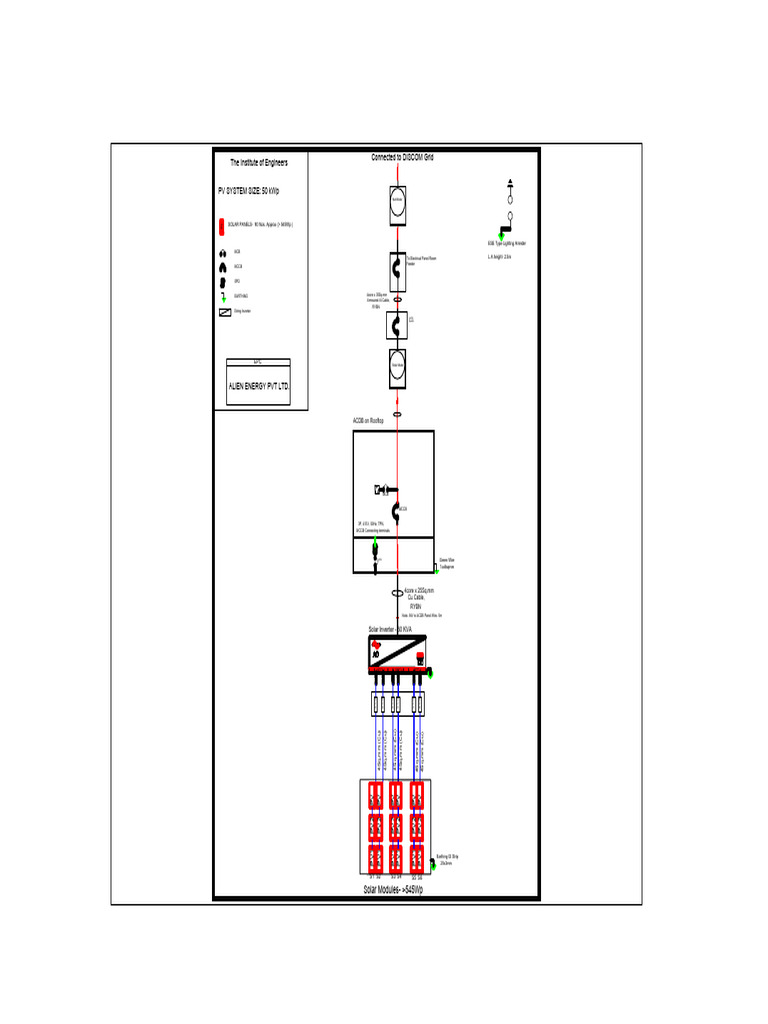 50 kWp Solar Panel System Setup | PDF | Photovoltaics | Solar Power