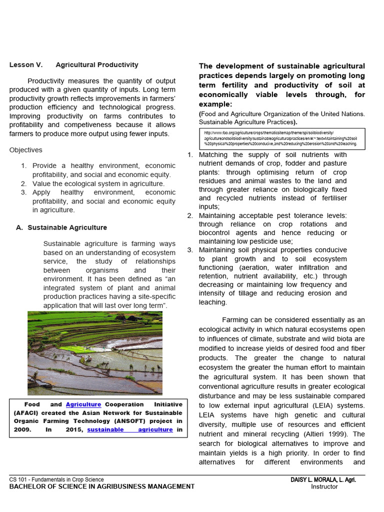 Chapter 5 | PDF | Agriculture | Soil