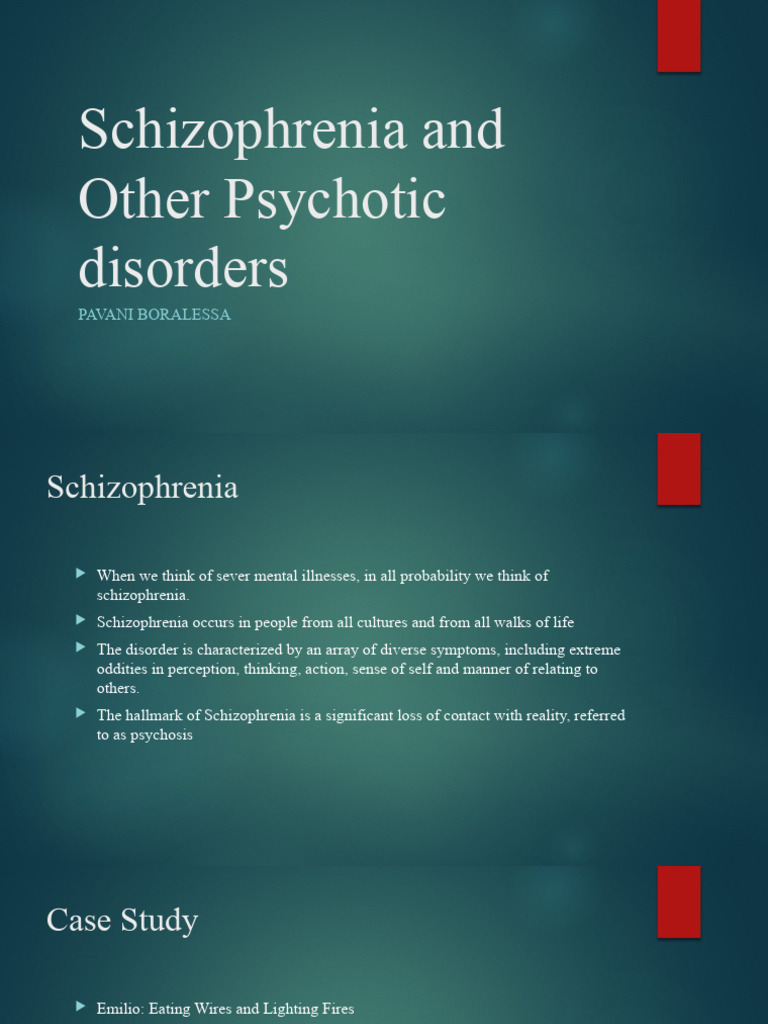 Schizophrenia and Other Disorders | PDF | Schizophrenia | Psychosis