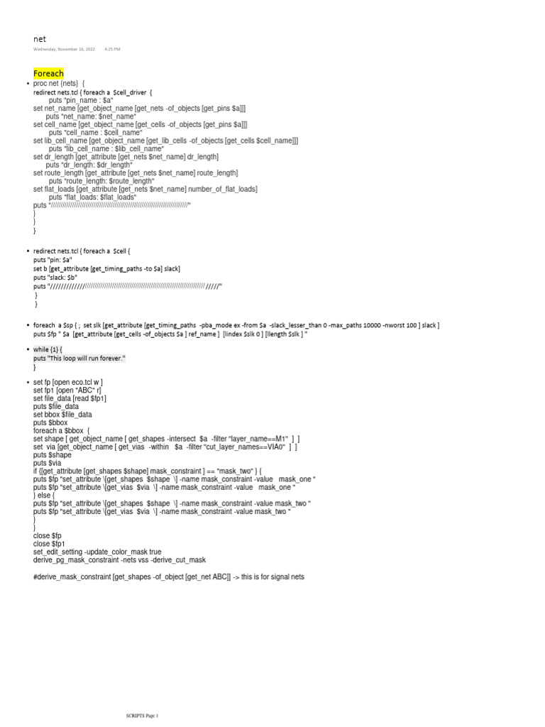 SCRIPTS | PDF | Computing | Computer Programming