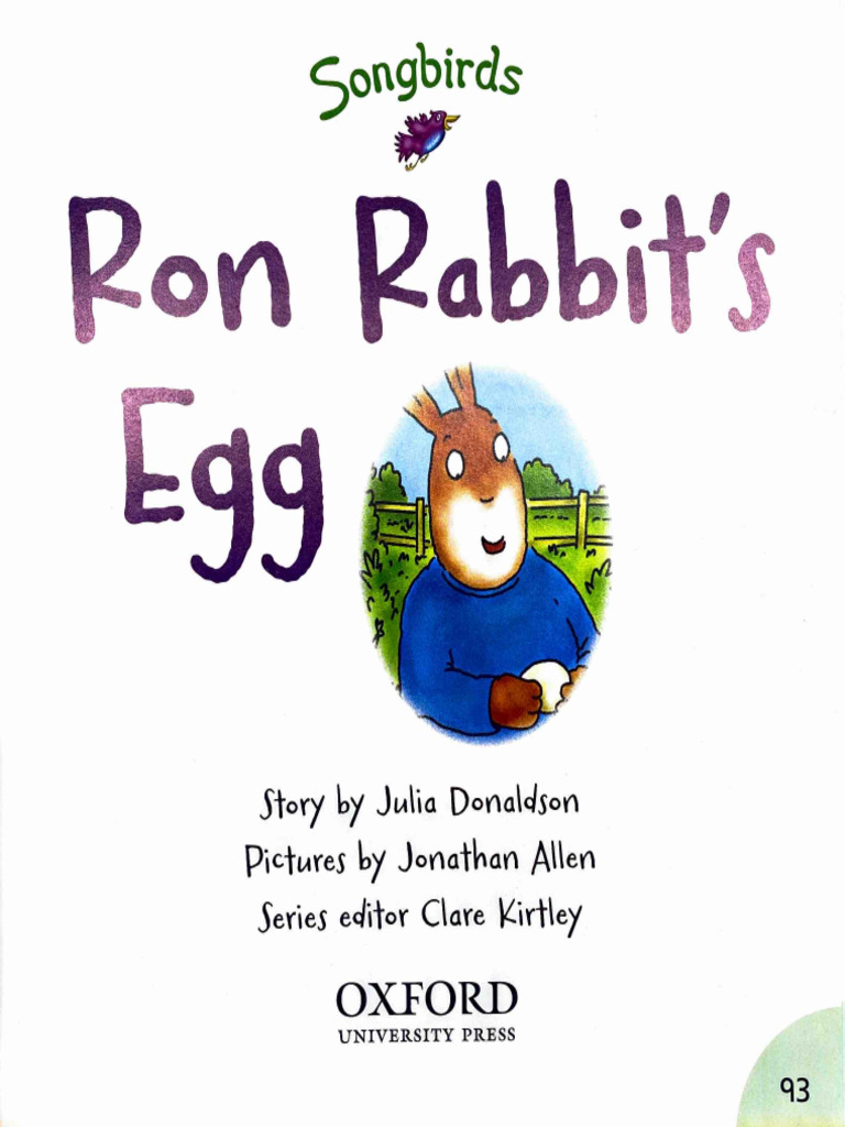 Ron Rabbit's Egg | PDF