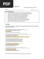 Q3e LS3 AudioScript | PDF | Language Arts & Discipline | Wellness