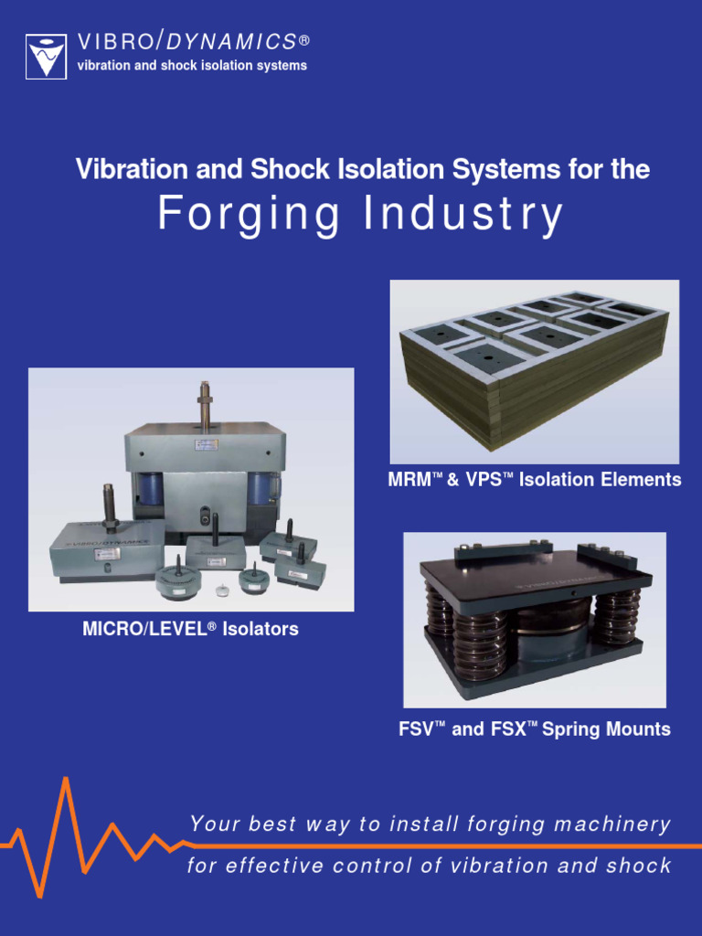 Vibro Dynamics Catalog | PDF | Screw | Forging