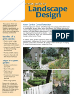 Texas; Earth Wise Guide to Landscape Design - City of Austin