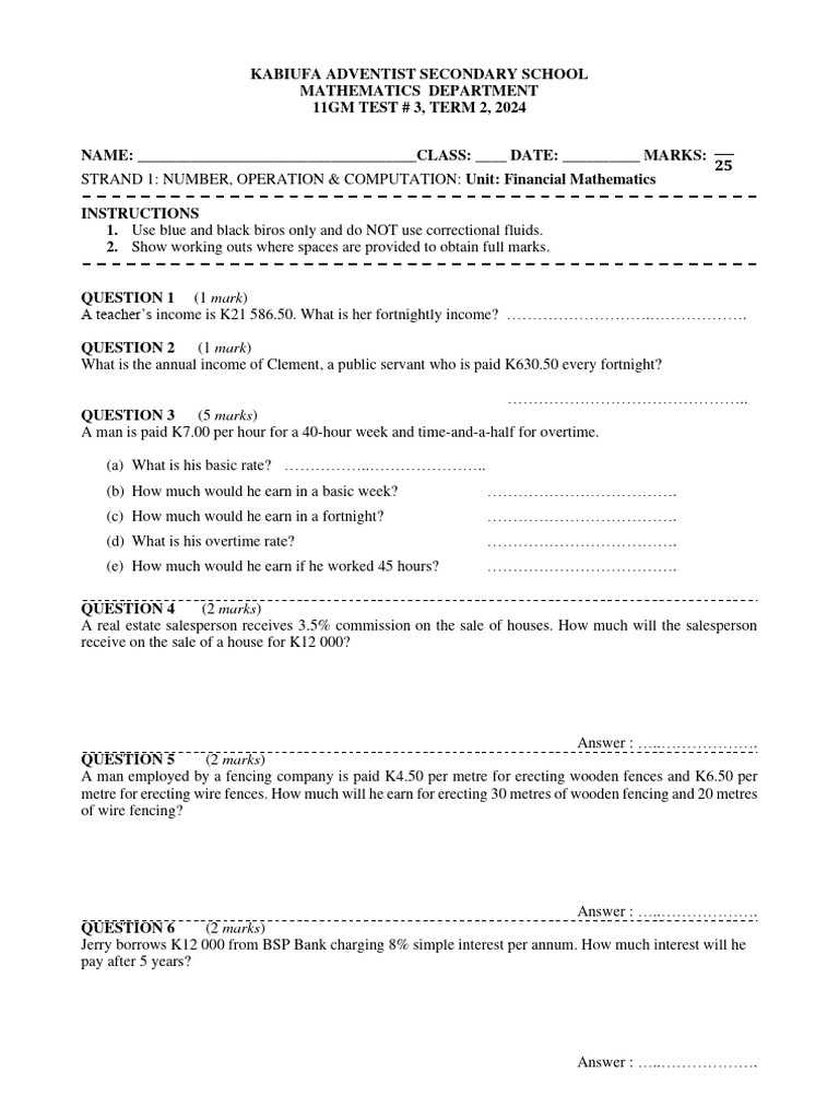 test-gr-11-mx-financial-math-2024-pdf-interest-money