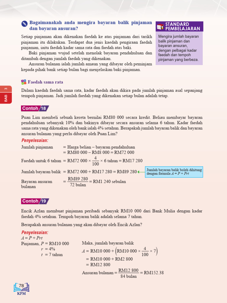 Bab 3 Matematik Pengguna - 15 | PDF