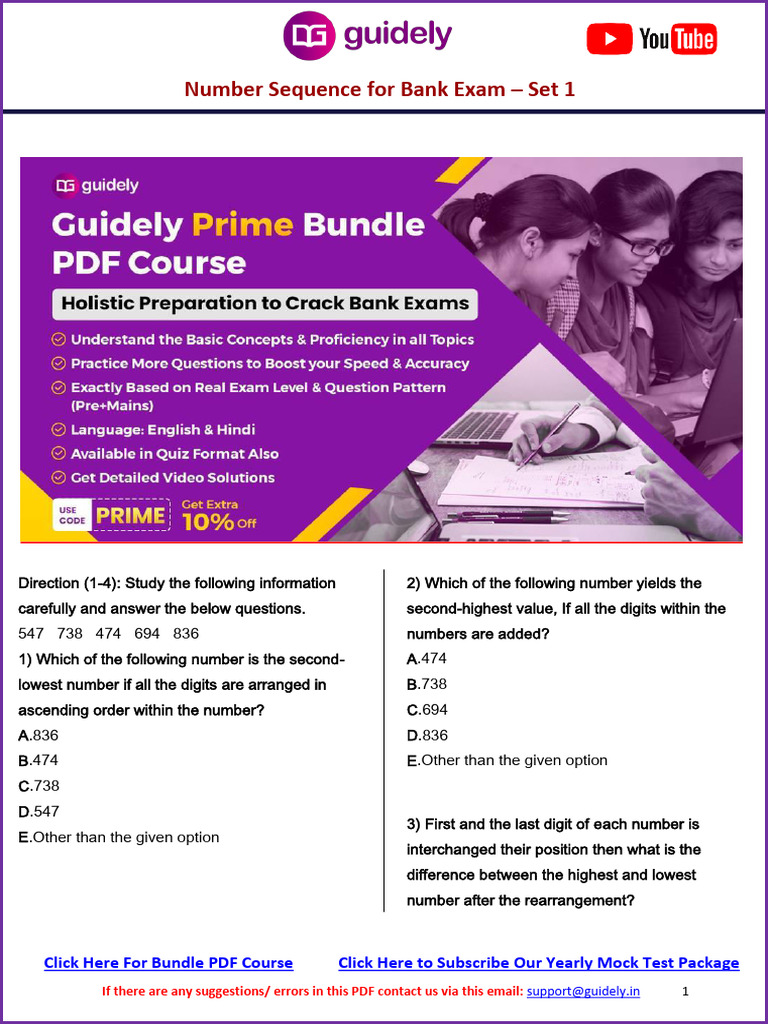 Number Sequence Challenges