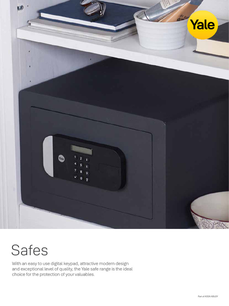 Yale Safes Catalogue Download Free PDF Door