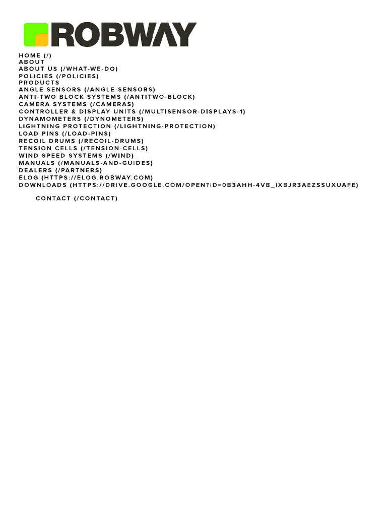 Load Pins - Robway Safety | PDF