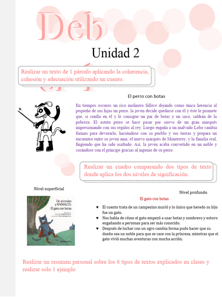 Deber 1 Unidad 2 | PDF