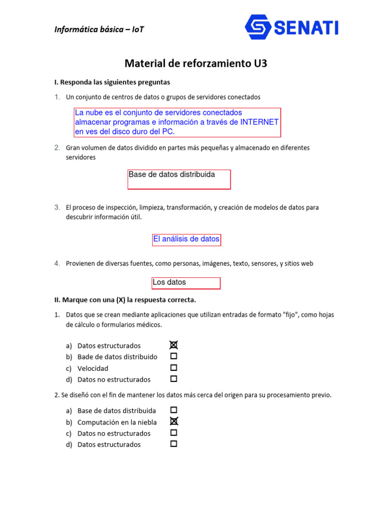 SINU-153 - Material de Reforzamiento - U3 | PDF