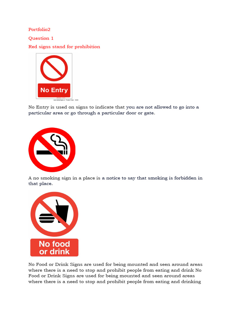 Safety Signage Guide | PDF