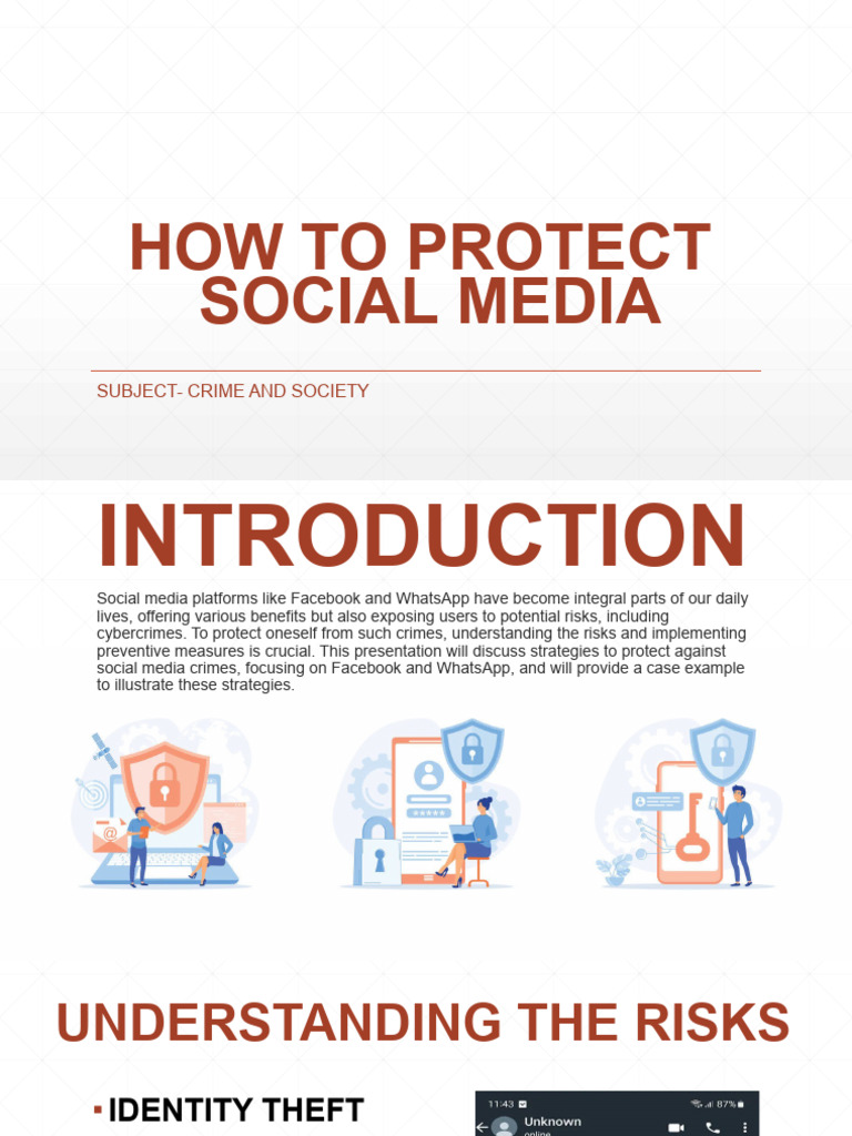 How To Protect Social Media - by Sampriti Saha | PDF