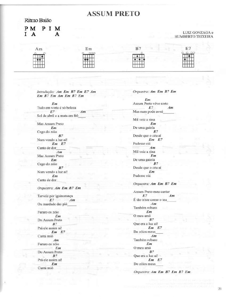 Assum Preto | PDF