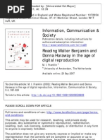 Download Franklin Reading Walter Benjamin and Donna Haraway by LuisEnriqueIzquierdo SN74524264 doc pdf