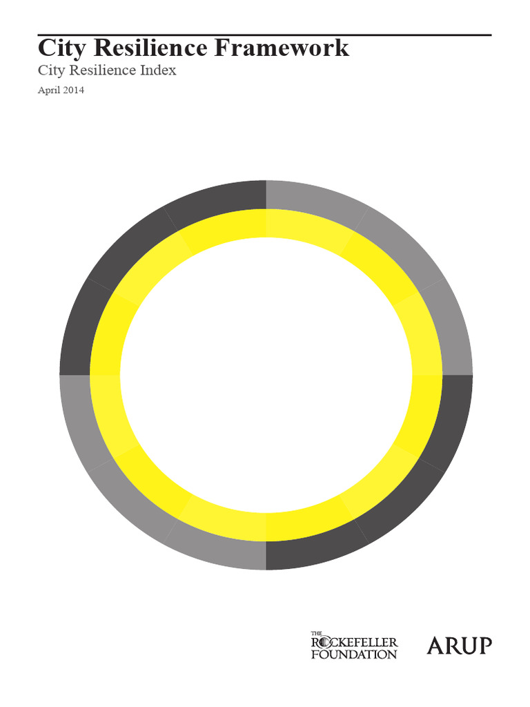 City Resilience Framework | PDF | Psychological Resilience | Ecological ...
