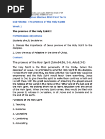 ClassNotes-Christian Religious Studies (CRS) JSS3 First Term-2021635116251