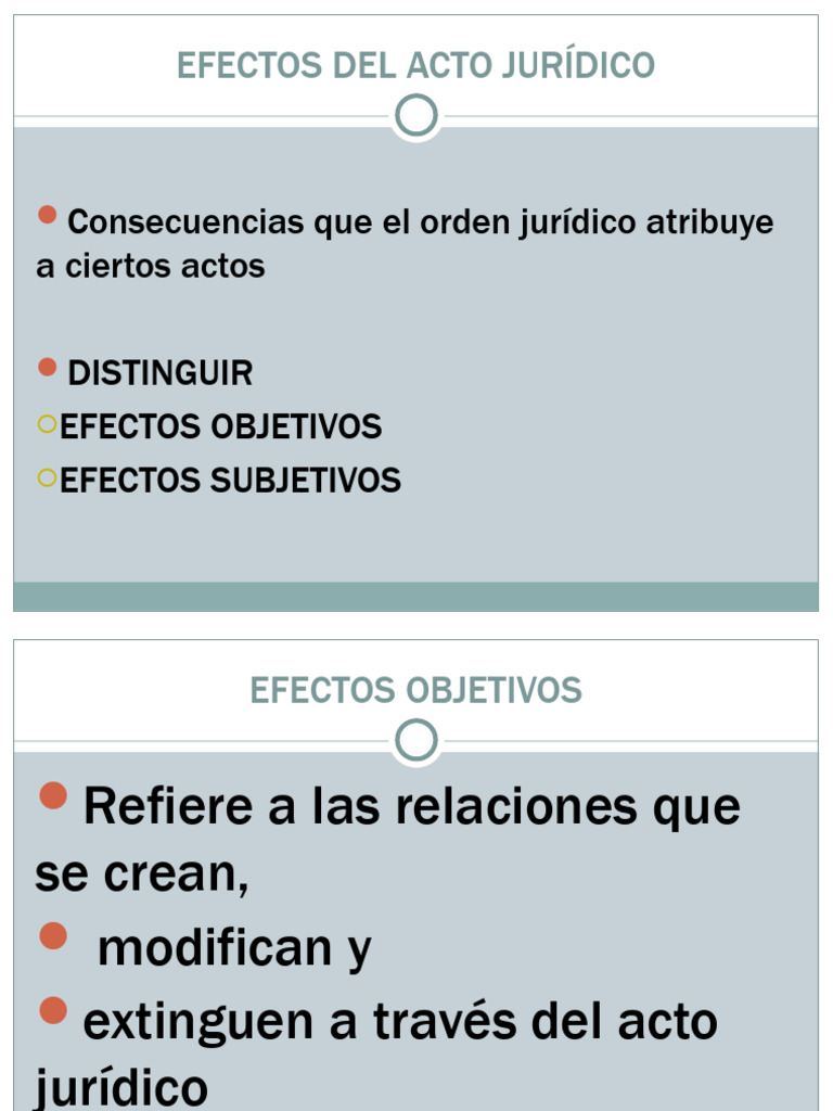 Efectos - Interpretacion - Representacion 2022 | PDF | Ley común