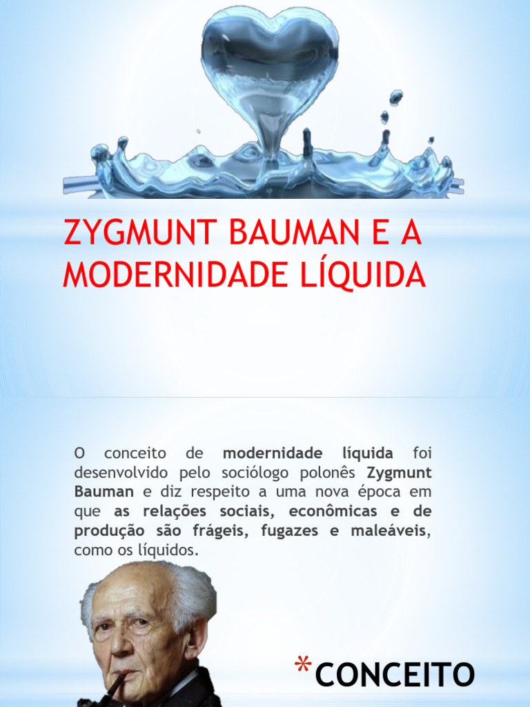 Modernidade Líquida de Bauman | PDF | Modernidade | Amor
