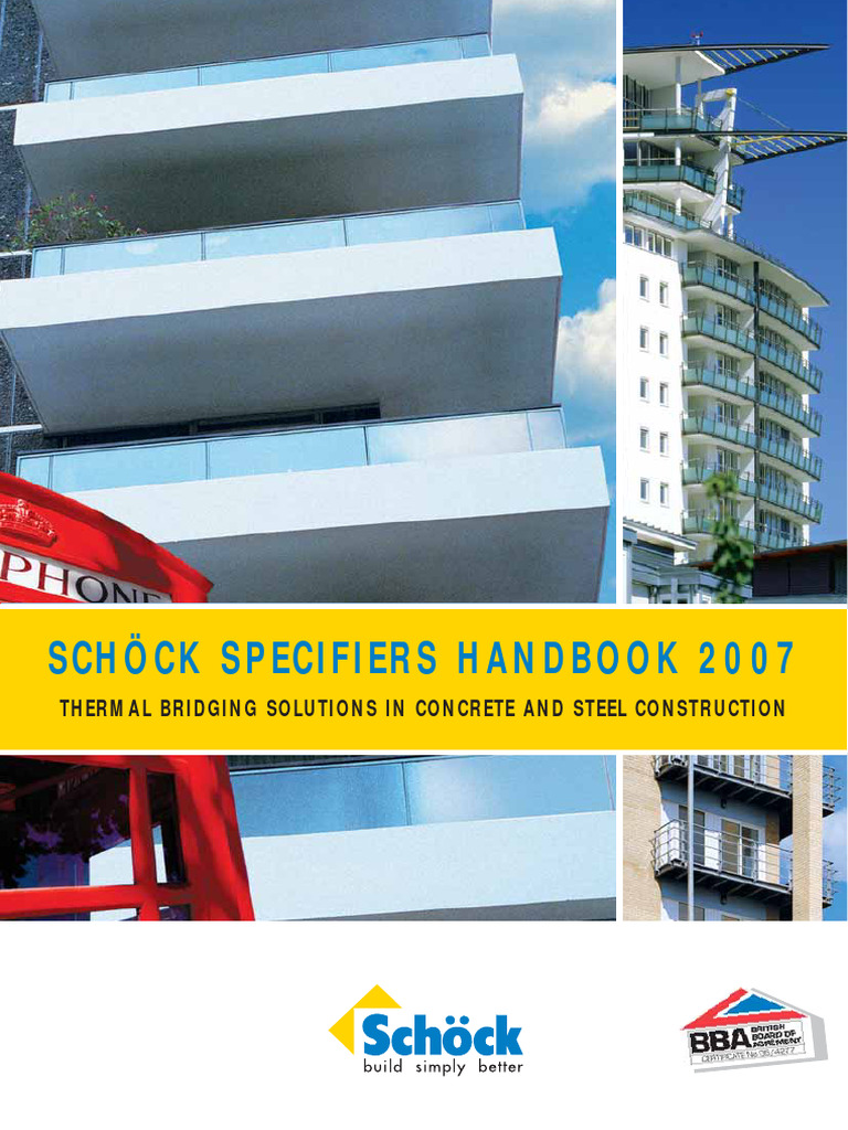 Schock Specifiers Handbook Download Free PDF Building Insulation
