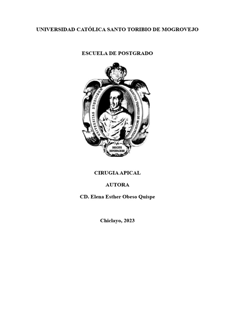 Cirugia Apical Final | Descargar gratis PDF | Cirugía | Diente