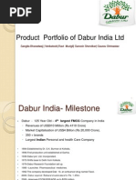 Product Mix Dabur