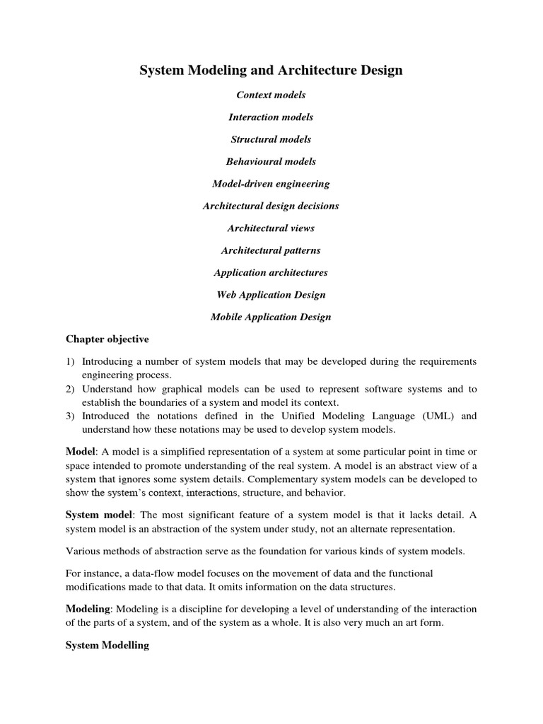 SFT Eng Unit 4 1.6 | PDF | Model–View–Controller | Conceptual Model