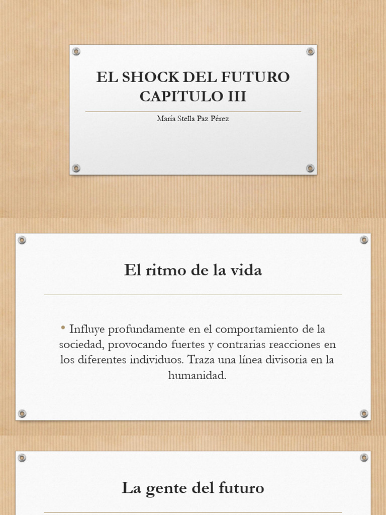 El Shock Del Futuro | PDF