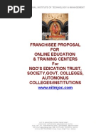 Download Franchisee Proposal for Ngo Centers by NITM ONLINE EDUCATION SN7453175 doc pdf