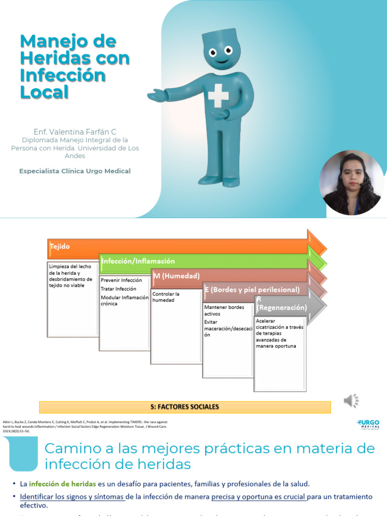 Manejo de Heridas Con InfecciÃ N Local - Pediatrã - A - Grabada ...