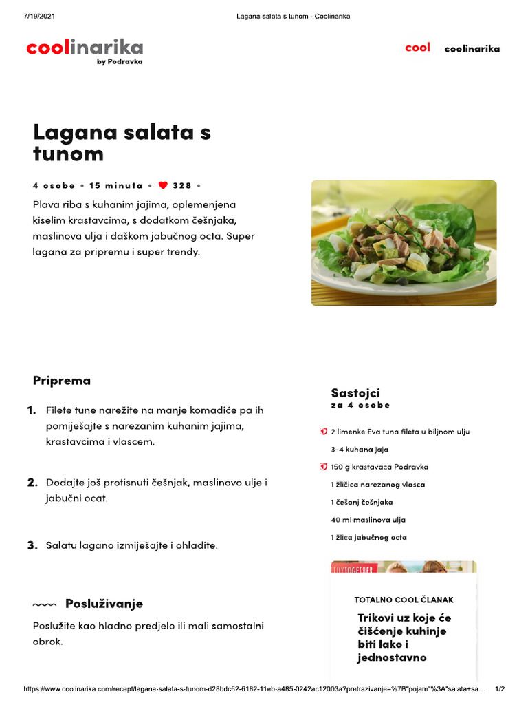 Lagana Salata S | PDF
