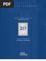 Bear Stearns Annual Report 2006
