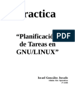 Planificación de Tareas GNU-LINUX (Israel .G.J.)