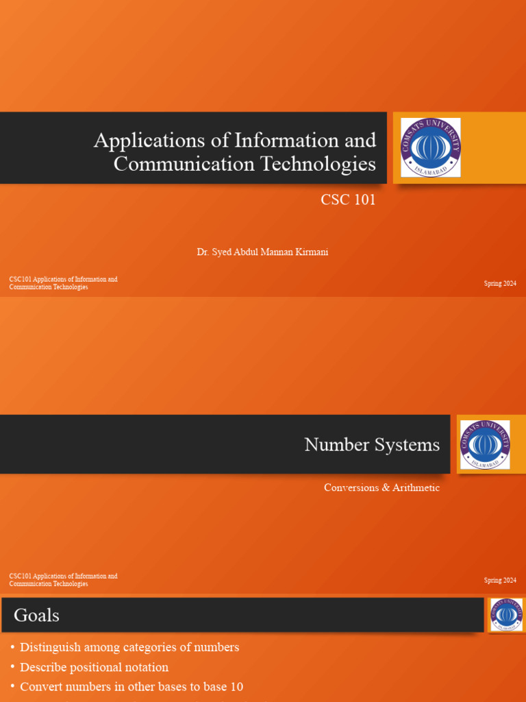 Number Systems and Conversions Guide | PDF | Bit | Numbers