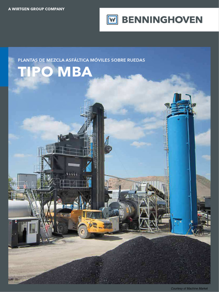 Benninghoven Mba 3000 Material Plant Equipment Concrete Asphalt ...
