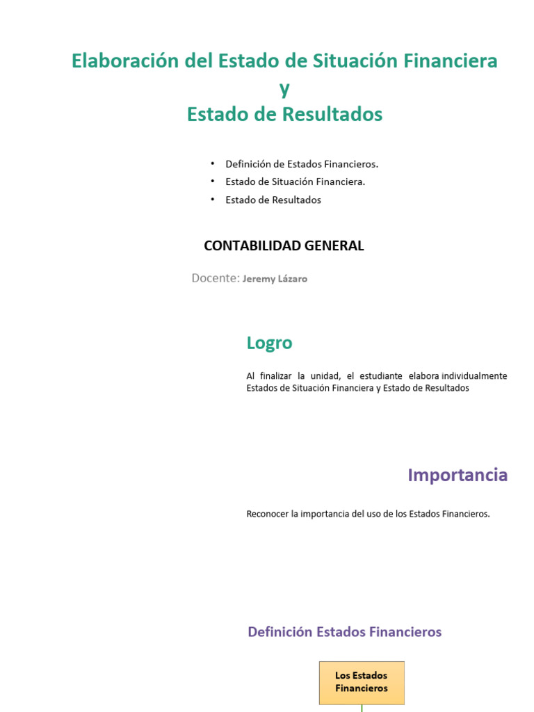S11 S11 Contabilidad Pdf Estado De Resultados Contabilidad