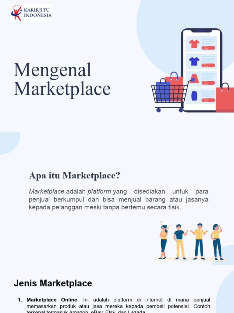 Materi 1 Mengenal Marketplace | PDF