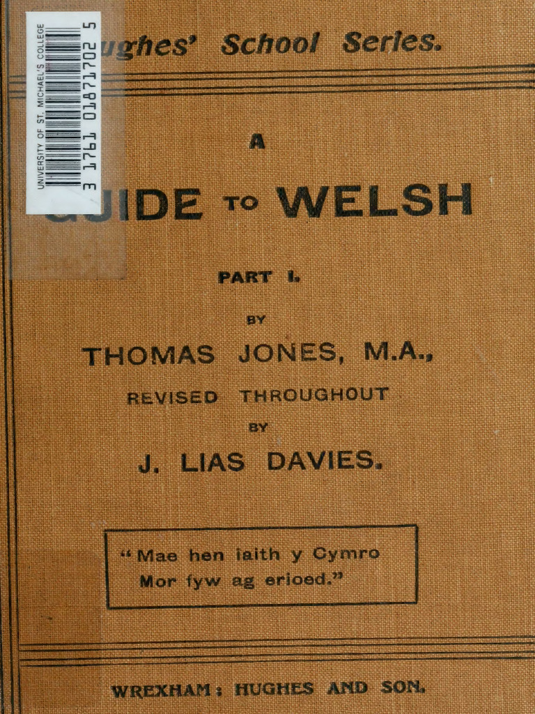 Guide to Welsh Language Basics | PDF | Stress (Linguistics ...