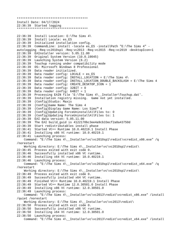 InstallLog Download Free PDF Windows Registry Command Line Interface